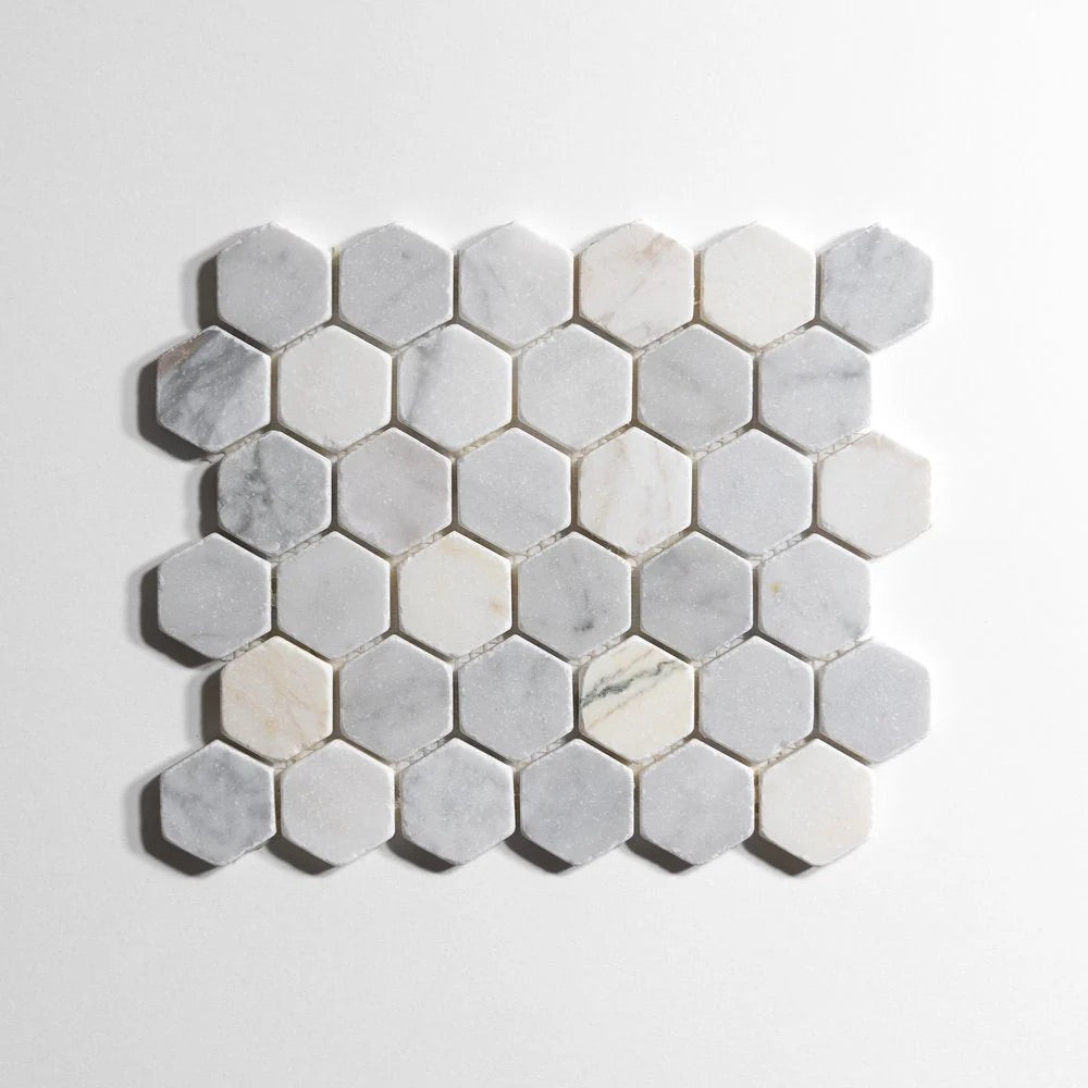 bianco_jolie_antique_hex_12_X_11_SHEET2INHEX_Honed