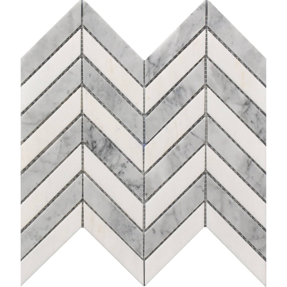 casafina_chevron_White_and_Grey_11_X_12_Polished